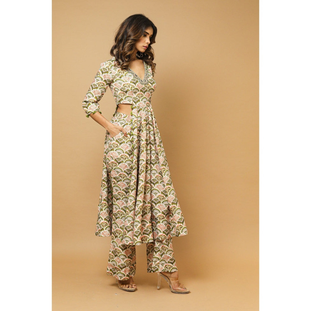 Ahi Clothing Digital Printed Kali Indo (Set of 2)