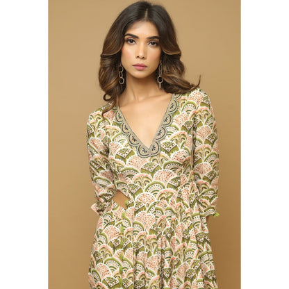 Ahi Clothing Digital Printed Kali Indo (Set of 2)