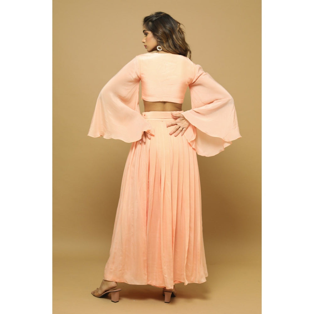 Ahi Clothing Peach Handpainted Indo (Set of 3)