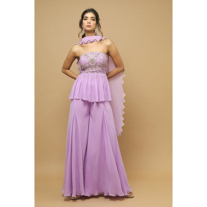 Ahi Clothing Lilac Indo Western (Set of 3)