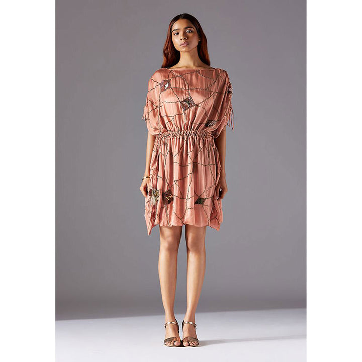 A Humming Way Barberry Kaftan Dress