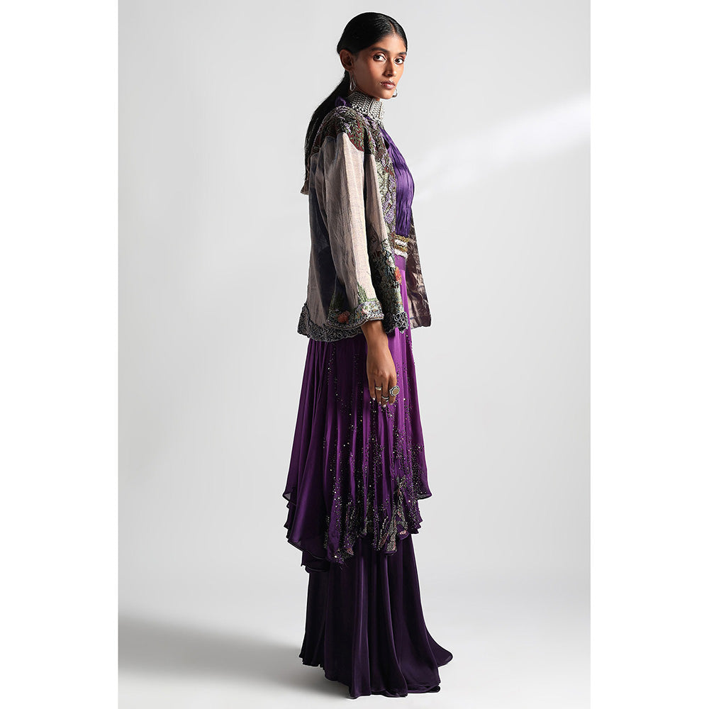 A Humming Way Elysian Iris Jacket, Ruching Top & Midnight Skirt (Set of 3)