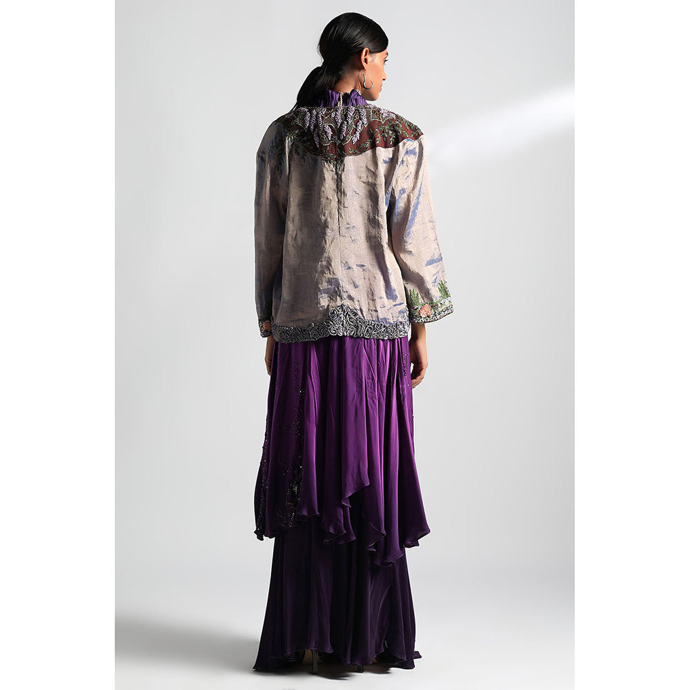 A Humming Way Elysian Iris Jacket, Ruching Top & Midnight Skirt (Set of 3)