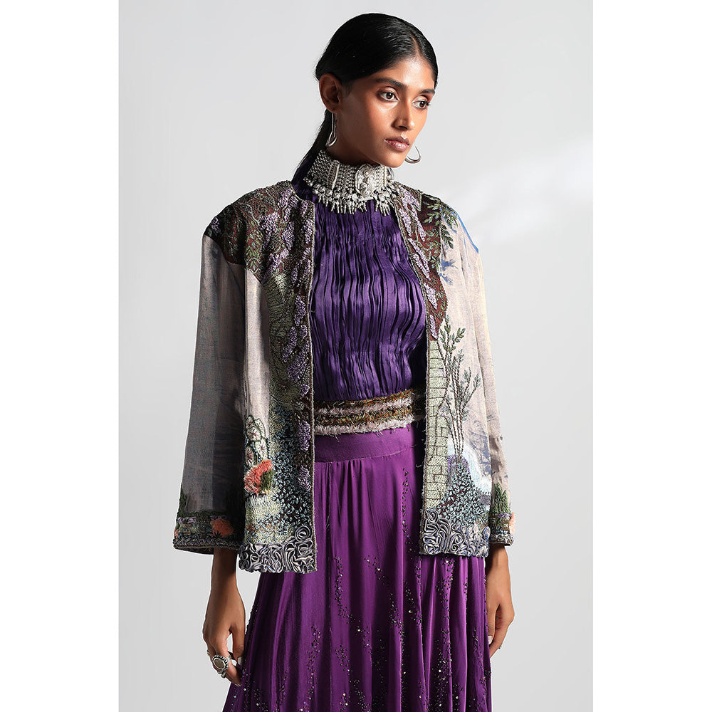 A Humming Way Elysian Iris Jacket, Ruching Top & Midnight Skirt (Set of 3)