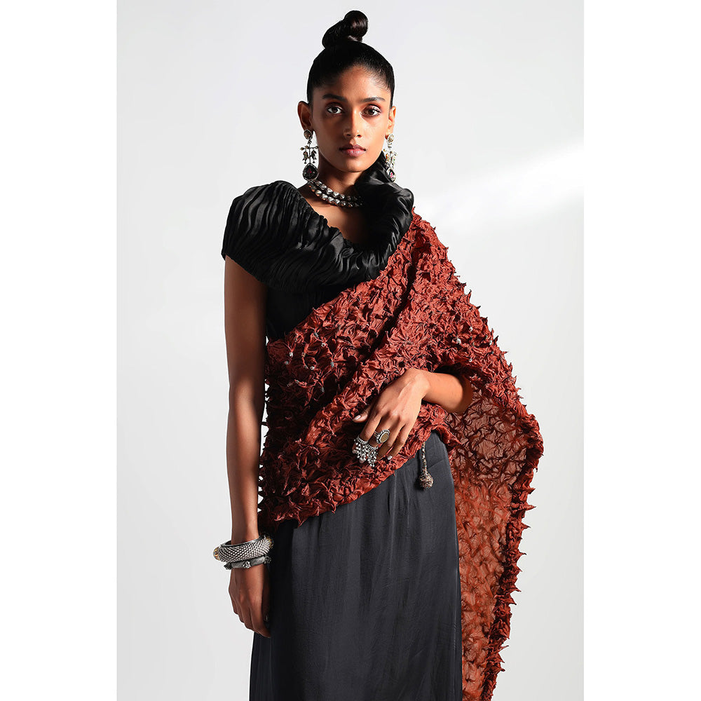 A Humming Way Wind Crop Top, Lamp Chime Skirt & Mulch Stole (Set of 3)