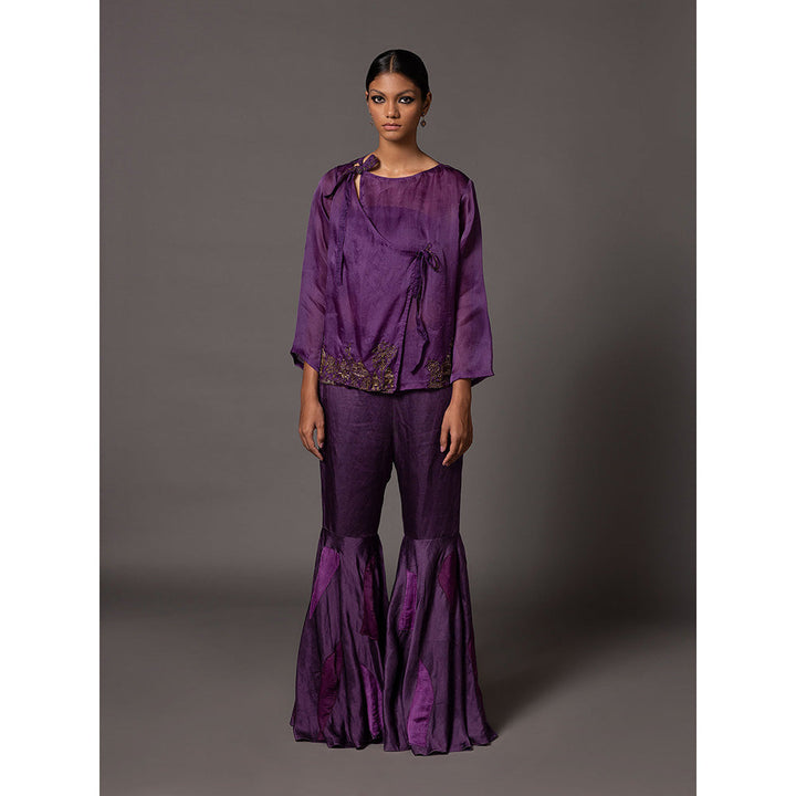 A Humming Way Pichola Purple Co-Ord (Set of 2)