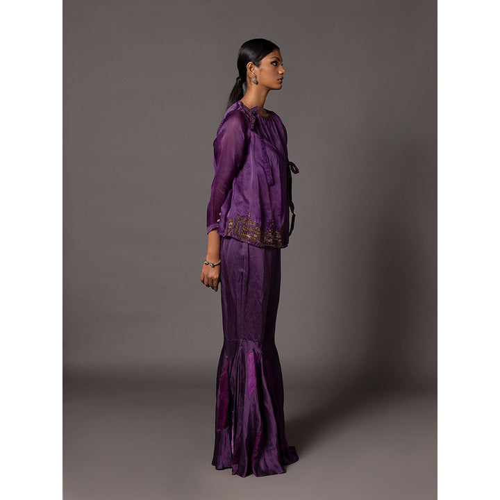 A Humming Way Pichola Purple Co-Ord (Set of 2)