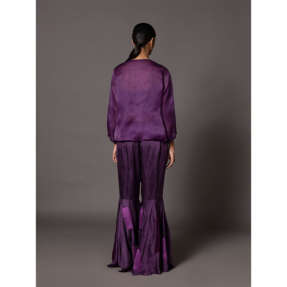 A Humming Way Pichola Purple Co-Ord (Set of 2)