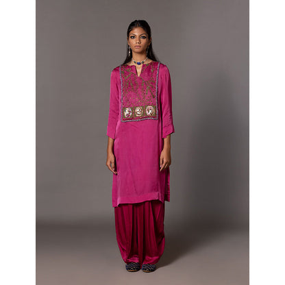 A Humming Way Iris Bird Kurta with Salwar (Set of 2)