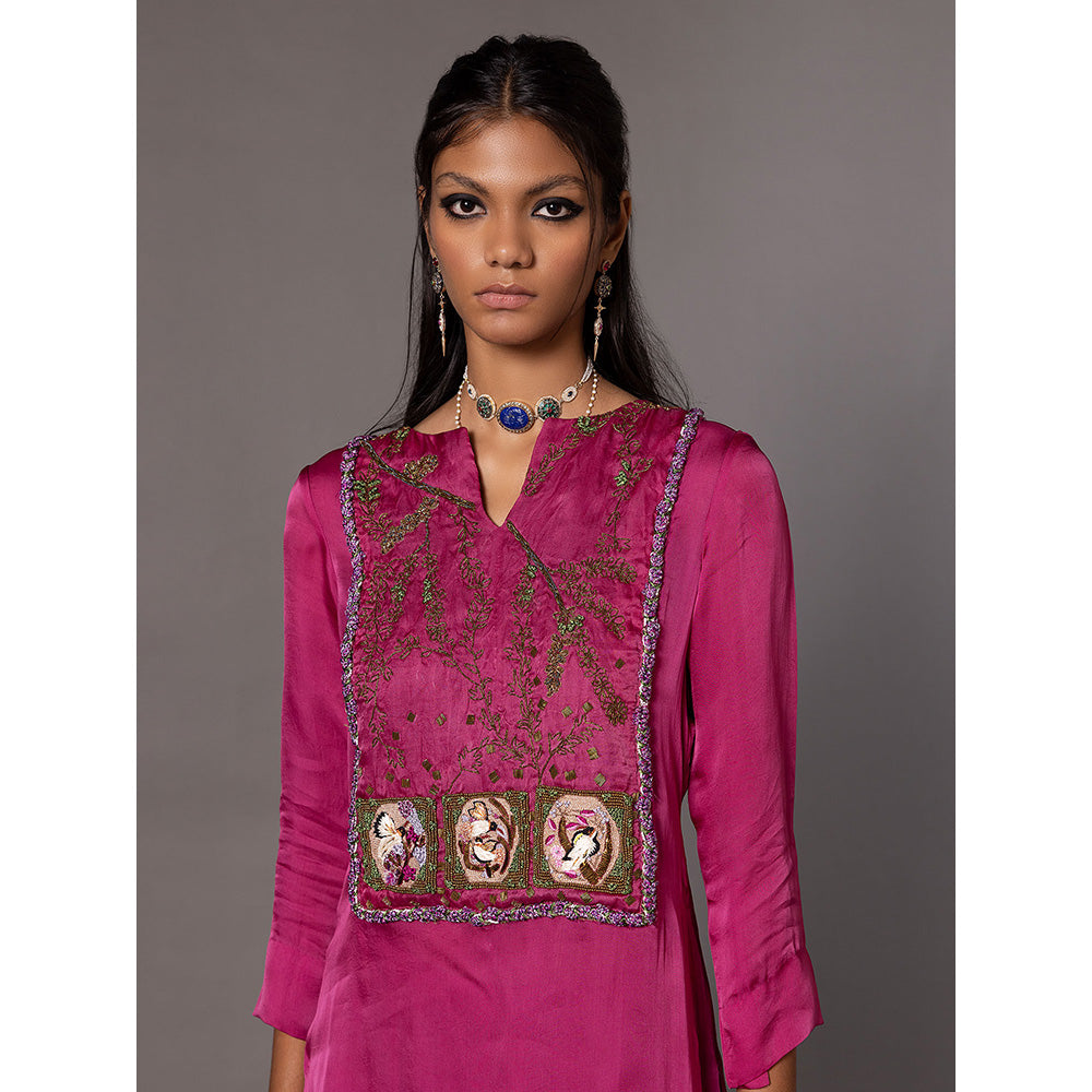 A Humming Way Iris Bird Kurta with Salwar (Set of 2)