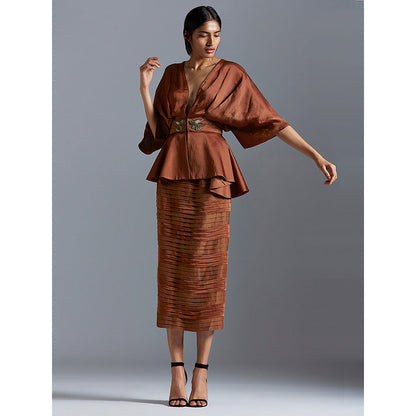 A Humming Way Grey Bhutani Skirt