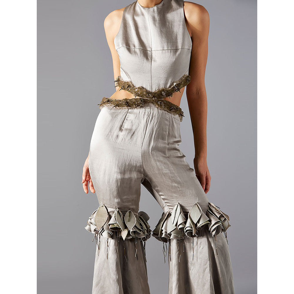 A Humming Way Grey Jumpsuit