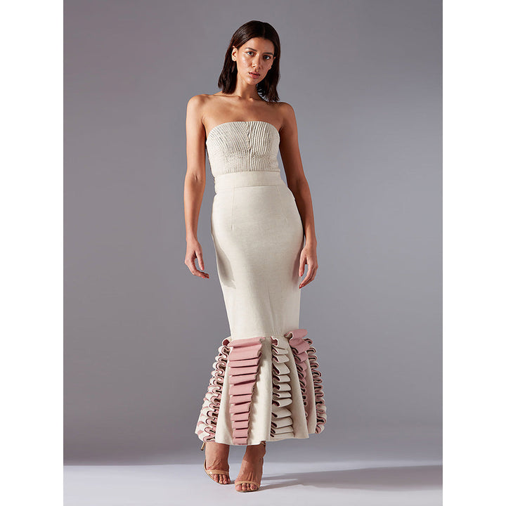 A Humming Way Ivory Skirt