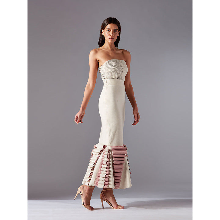 A Humming Way Ivory Skirt