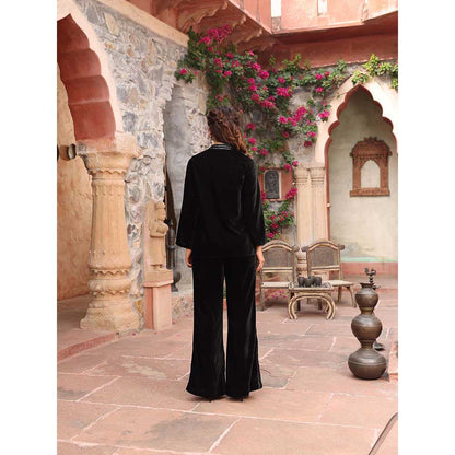 Ajiesh Oberoi Black Co-Ord (Set of 2)