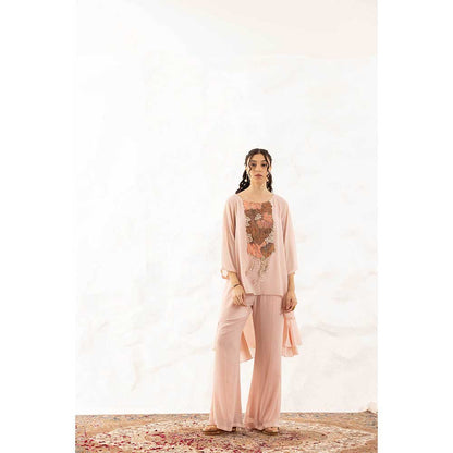 Ajiesh Oberoi Pink Kiara Co-Ord (Set of 2)
