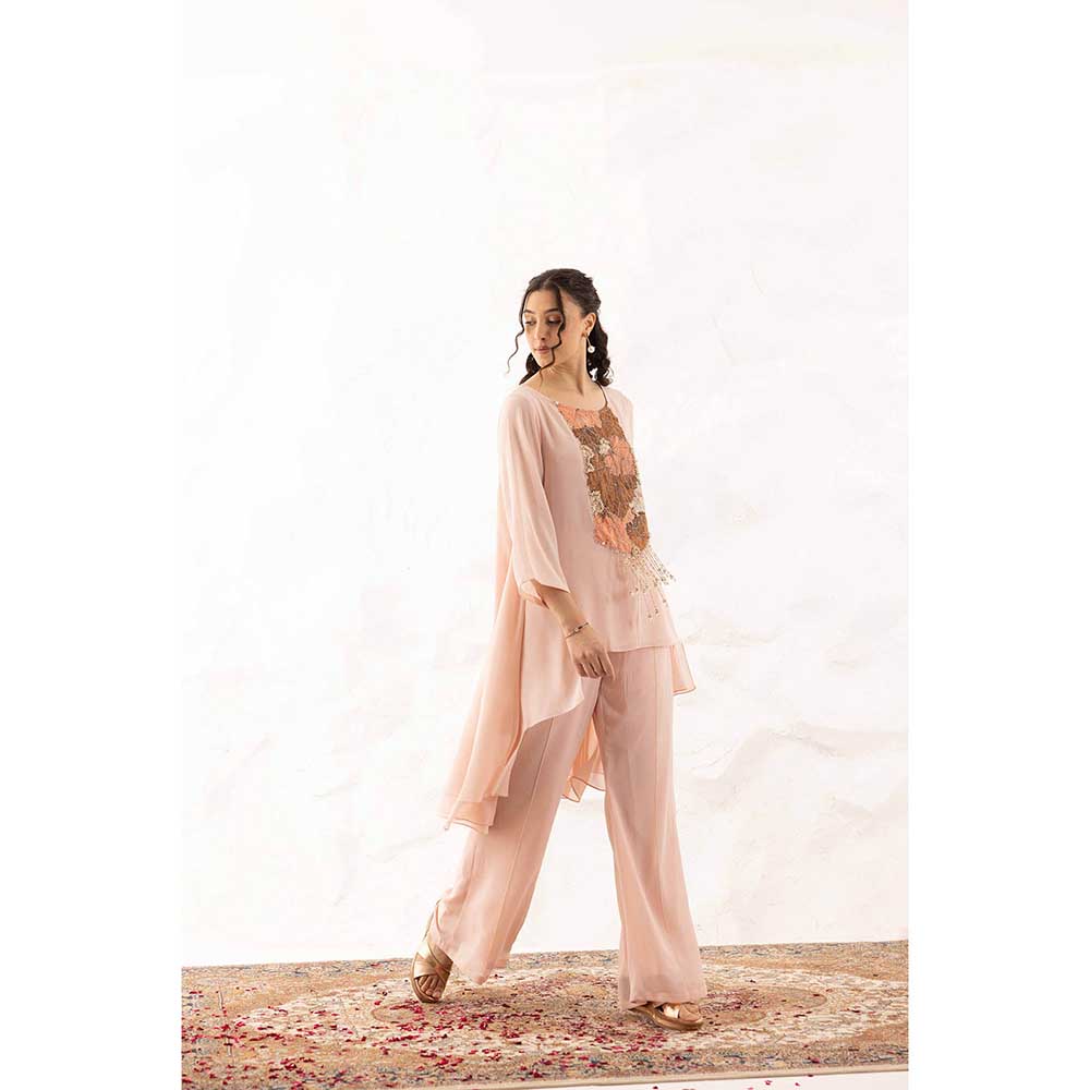 Ajiesh Oberoi Pink Kiara Co-Ord (Set of 2)