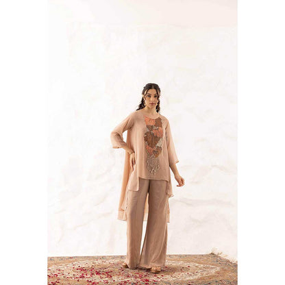 Ajiesh Oberoi Nude Kiara Co-Ord (Set of 2)