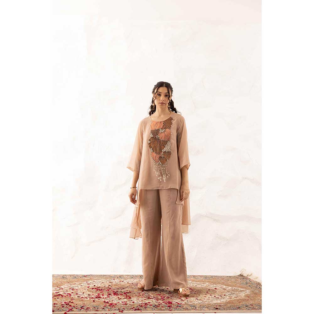 Ajiesh Oberoi Nude Kiara Co-Ord (Set of 2)
