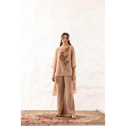 Ajiesh Oberoi Nude Kiara Co-Ord (Set of 2)