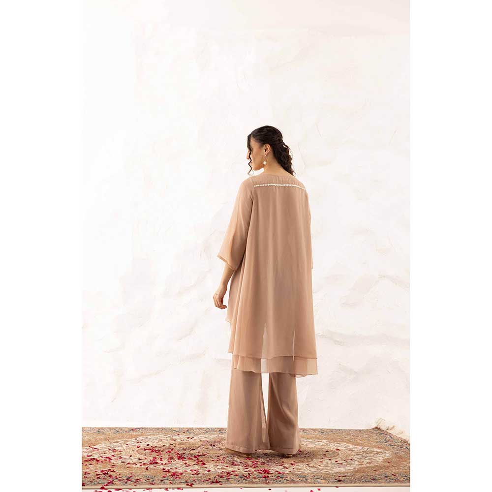 Ajiesh Oberoi Nude Kiara Co-Ord (Set of 2)