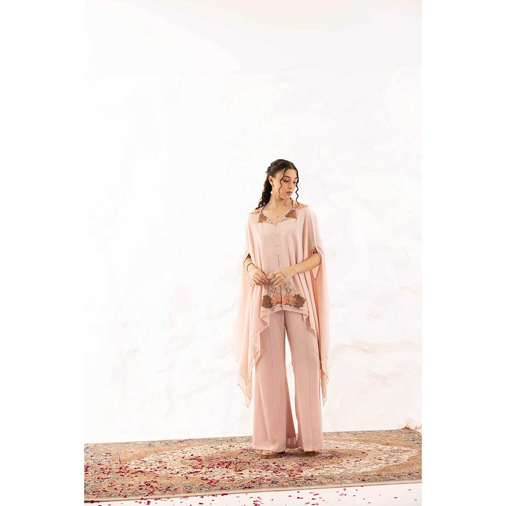 Ajiesh Oberoi Pink Avni Co-Ord (Set of 2)