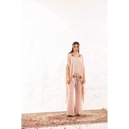 Ajiesh Oberoi Pink Avni Co-Ord (Set of 2)
