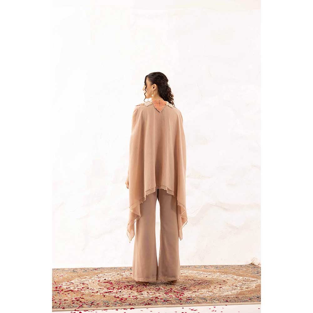 Ajiesh Oberoi Nude Avni Co-Ord (Set of 2)