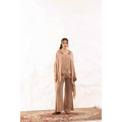 Ajiesh Oberoi Nude Avni Co-Ord (Set of 2)