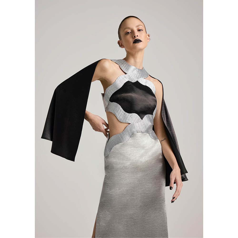 AKHL Metallic Dress