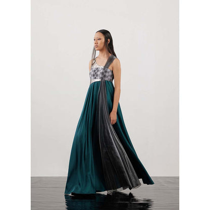 AKHL Green Sequins Dress