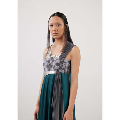 AKHL Green Sequins Dress