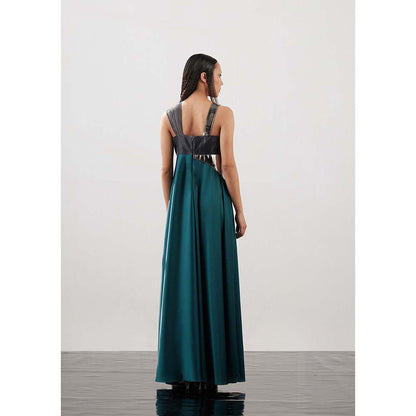 AKHL Green Sequins Dress