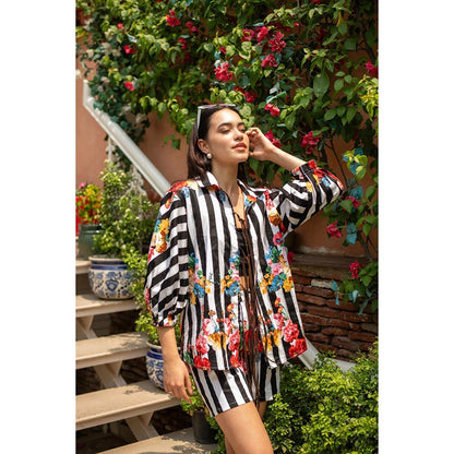 AKSH INDIA Midnight Dreams Printed Co-Ord Set