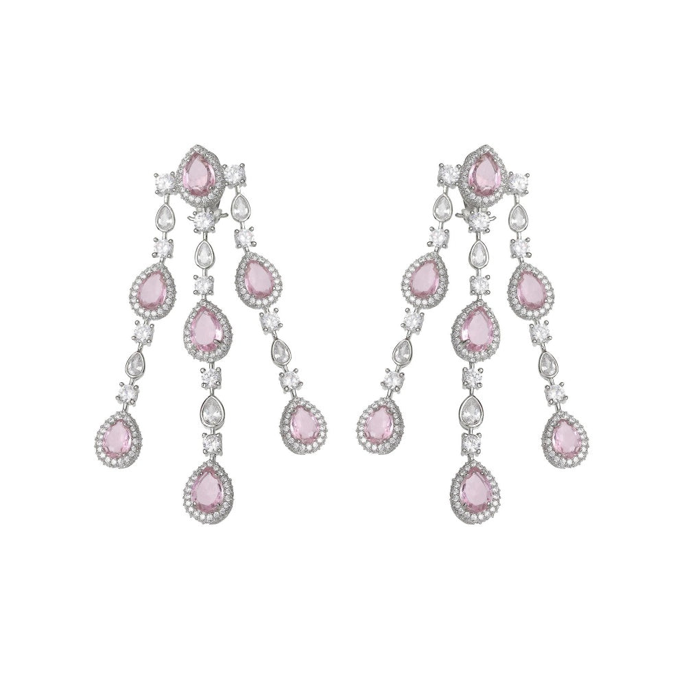 Akulya Jewels Blush Pink Doublet Danglers