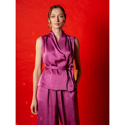 AEOY Pink Tie-Up Co-Ord (3N)