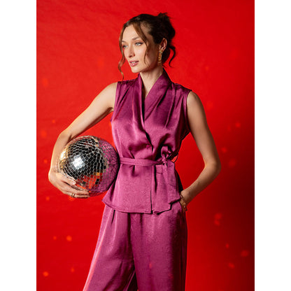 AEOY Pink Tie-Up Co-Ord (3N)