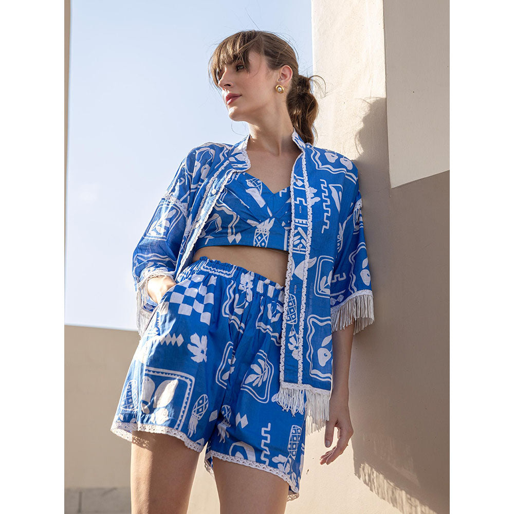 All Eyes On You Aeon Blue Ocean Co-Ord Set