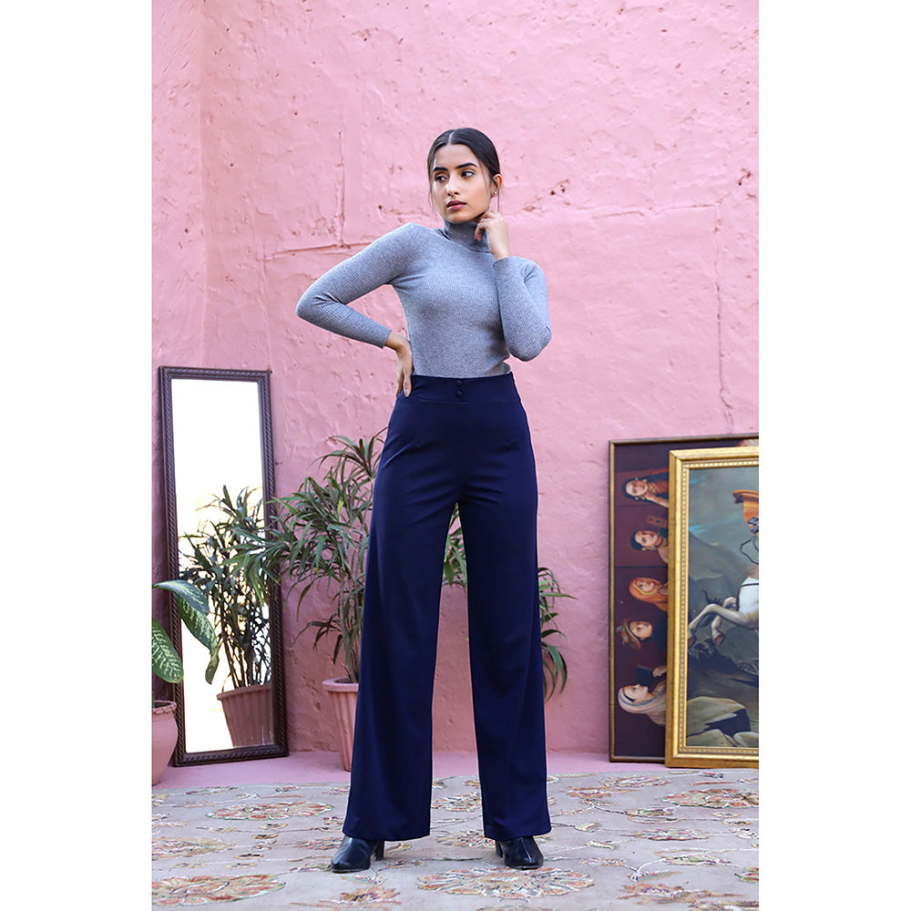 AlterEGO Britney Button Detailed Trousers