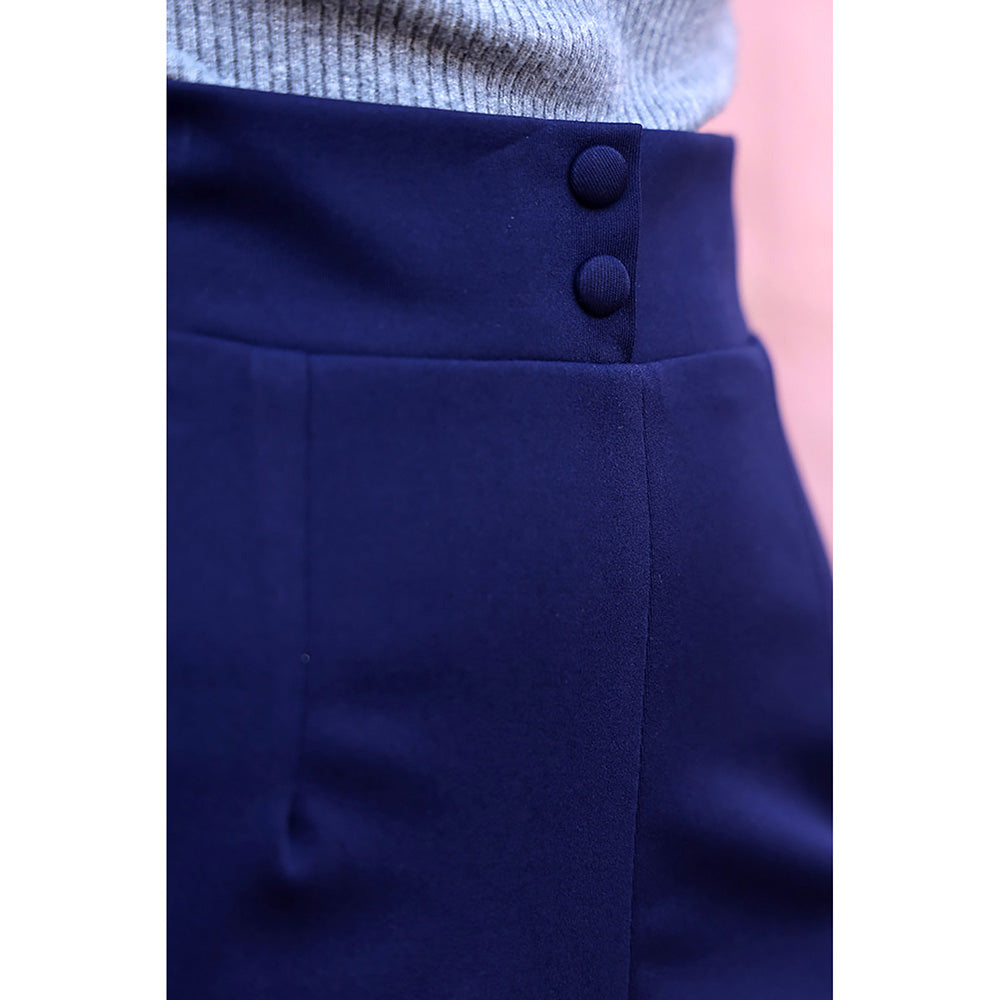 AlterEGO Britney Button Detailed Trousers