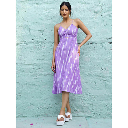 AlterEGO Meghan All Heart Ruched Midi Dress