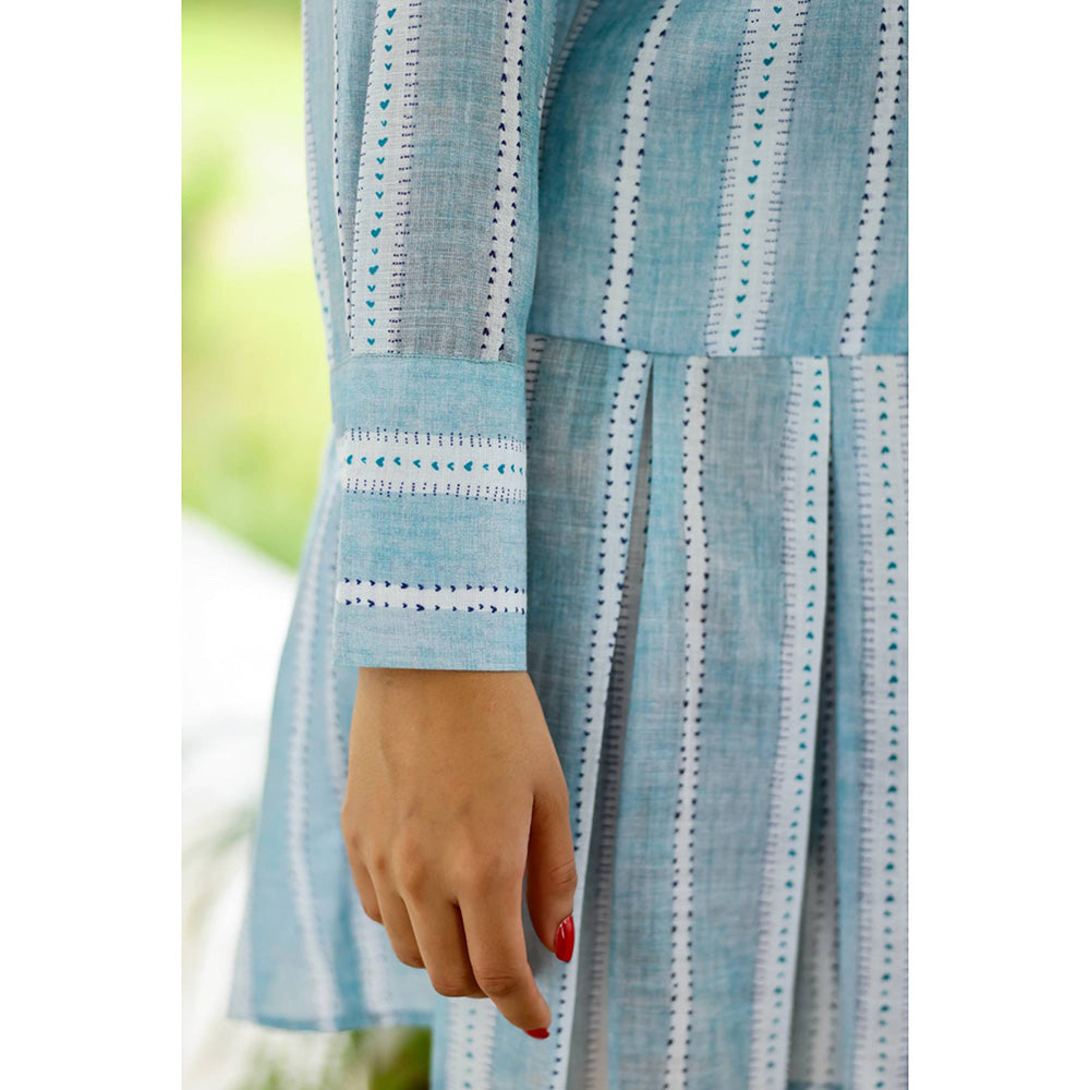 AlterEGO Lira - Love And Heart Pleated Mini Dress