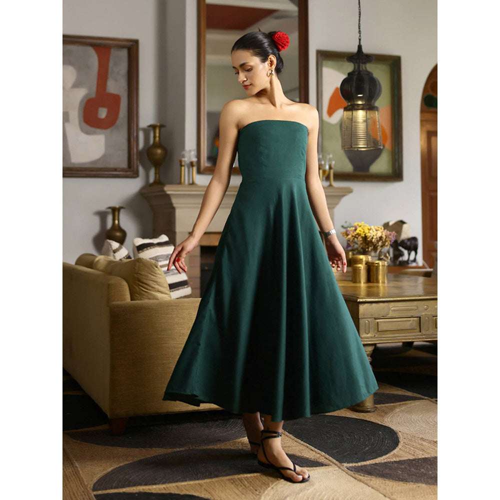 AlterEGO Asher- Bandeau Full Skirt Dress