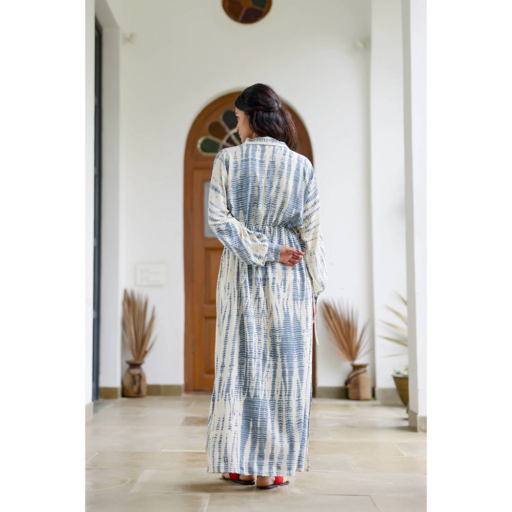 AlterEGO Indri - Drawstring Detailed Maxi Dress