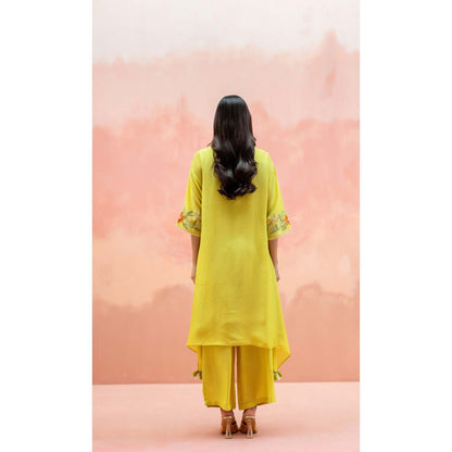 AM by Anita Mittal Yellow Firefly Co-Ord
