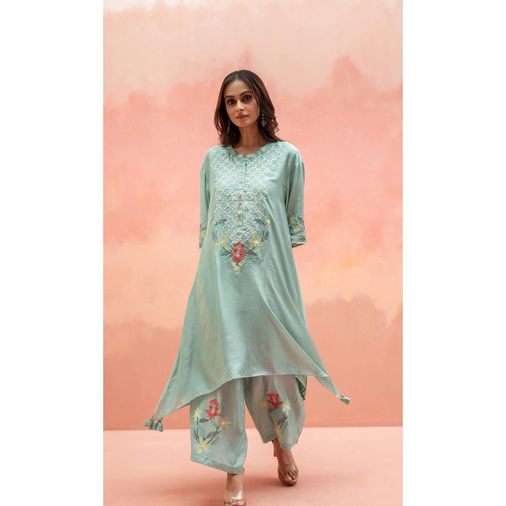 AM by Anita Mittal Green Firefly Co-Ord