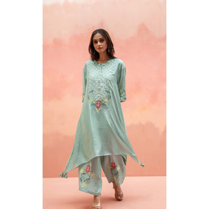 AM by Anita Mittal Green Firefly Co-Ord