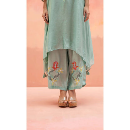 AM by Anita Mittal Green Firefly Co-Ord