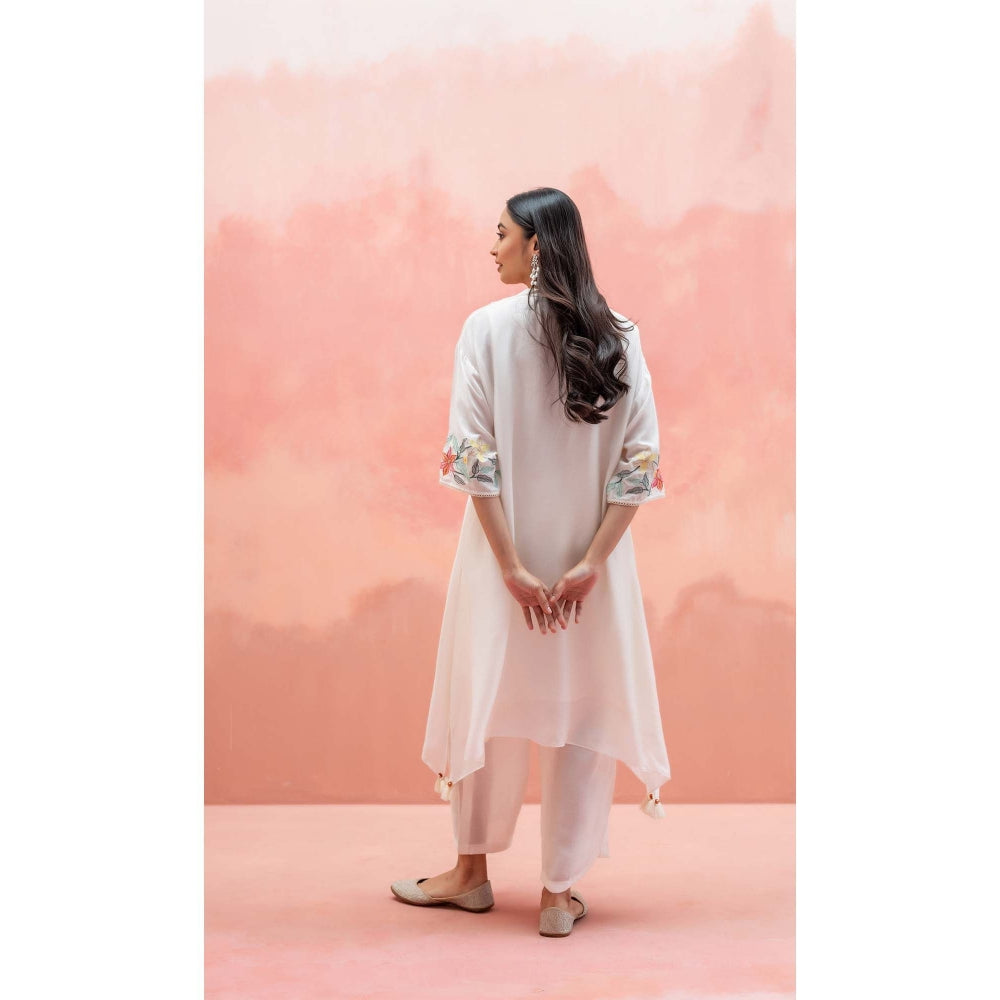 AM by Anita Mittal White Firefly Co-Ord