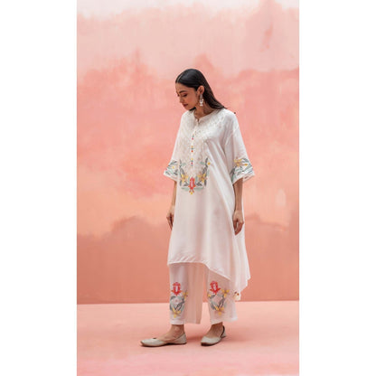 AM by Anita Mittal White Firefly Co-Ord